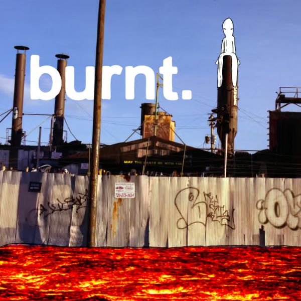 burnt.