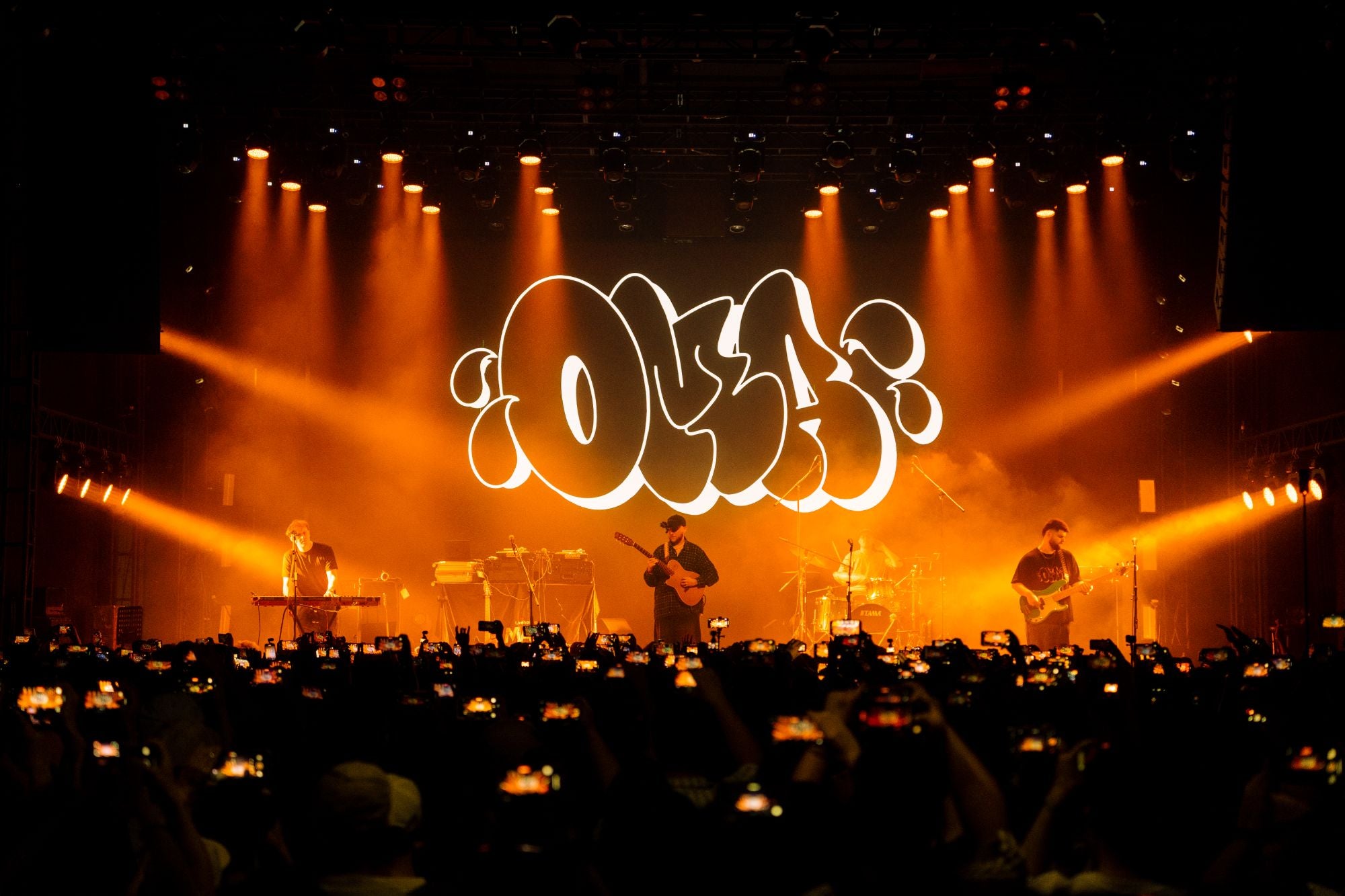 OMA live on stage